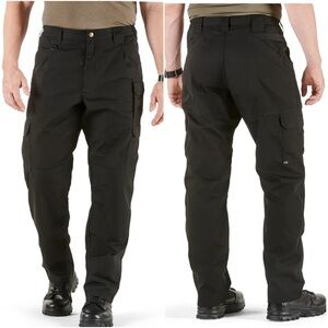 5.11 Tactical Men's Regular Fit Taclite Pro Ripstop Cargo Pant in Black | 36x32
